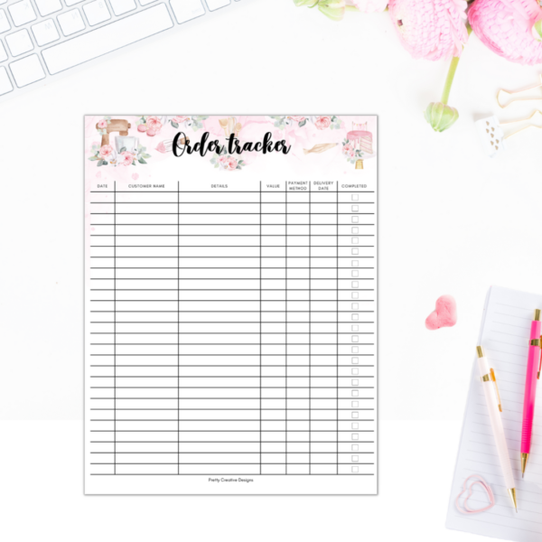 Baker's Order Tracker