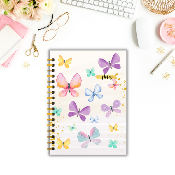Butterfly Sectional Notebook