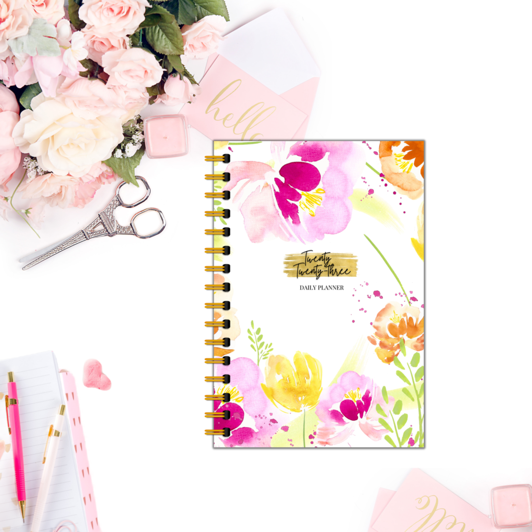 Fleur Daily Planner - Pretty Creative