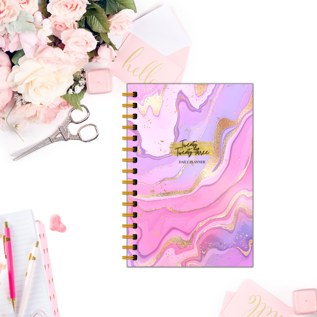 Indigo Daily Planner Pretty Creative