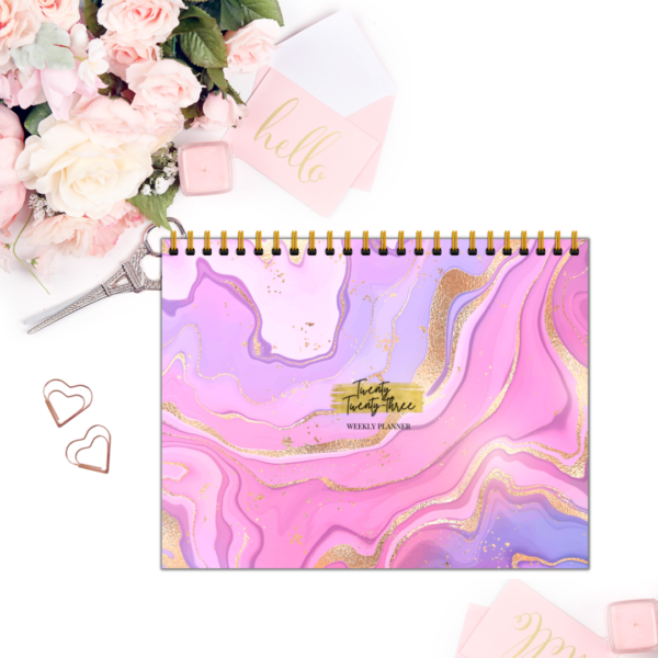Indigo Weekly Planner