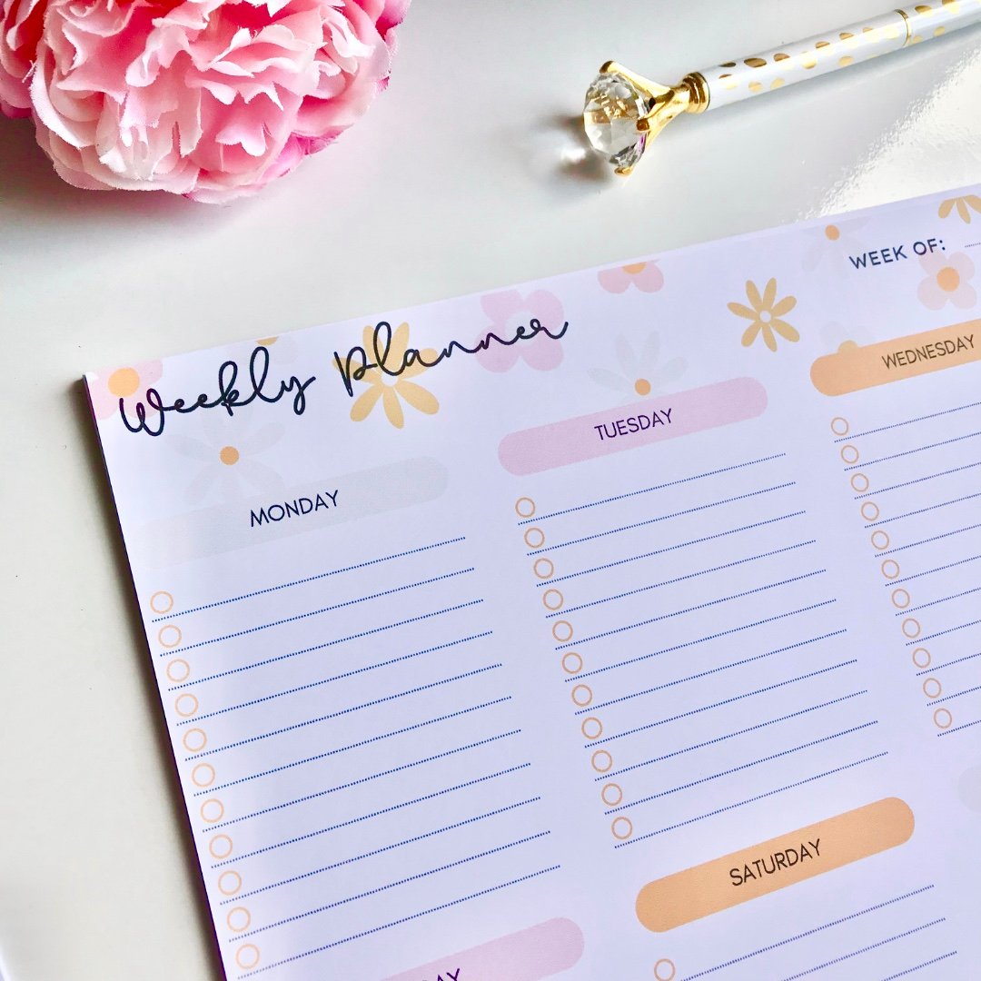 Daisy Weekly Planners – Pretty Creative