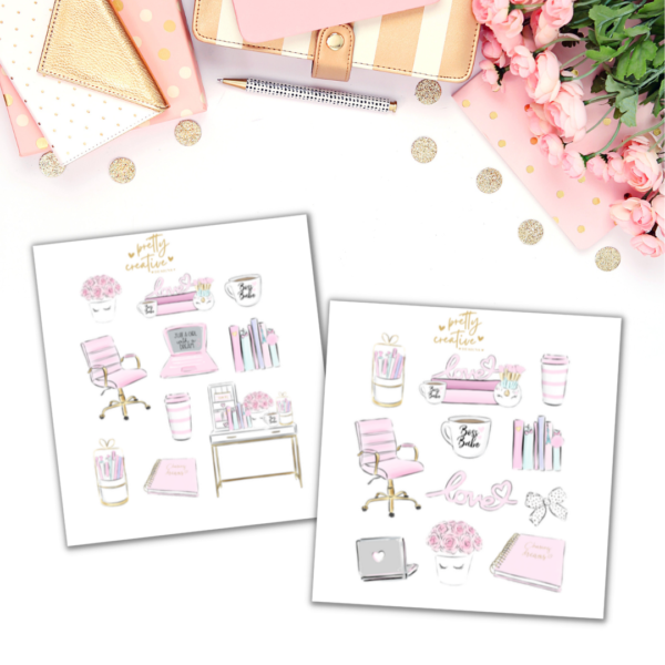 Plan Big Sticker Duo