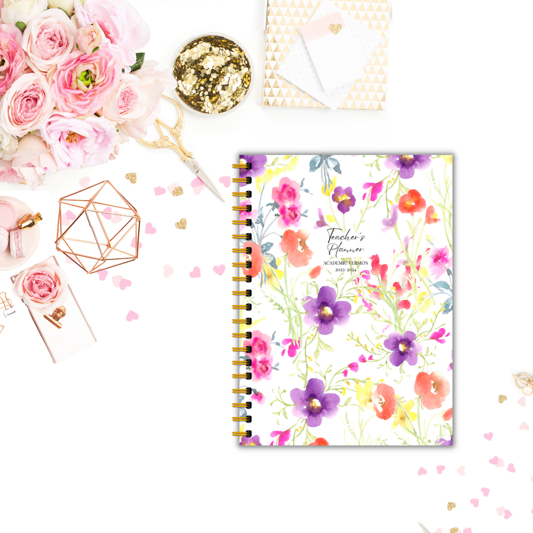 Teacher’s Academic Planner – Bloom - Pretty Creative