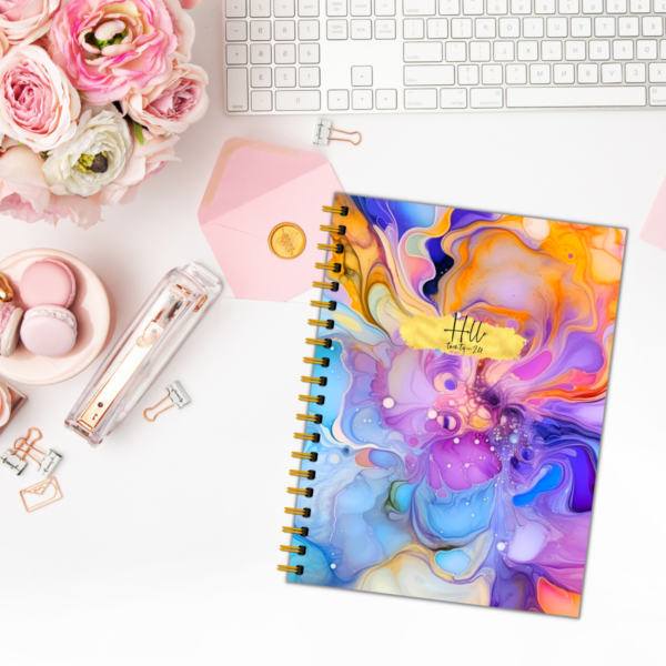 Coral Monthly Planner