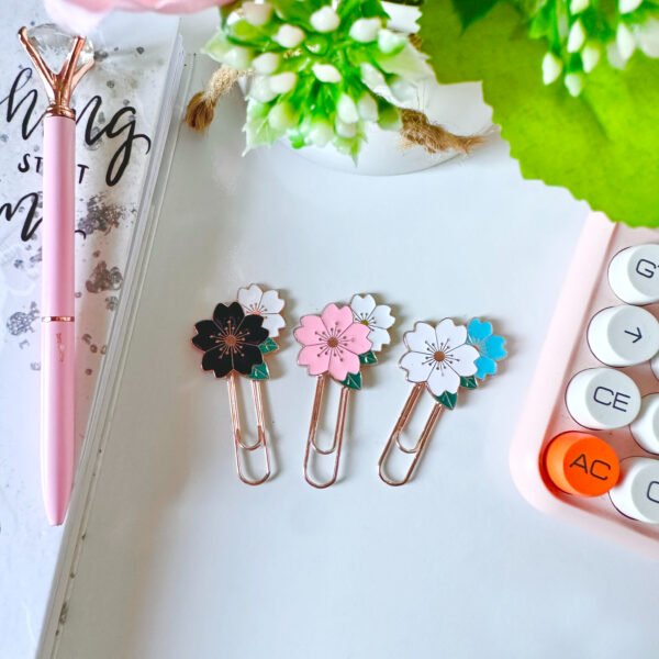Cherry Blossom Paperclip