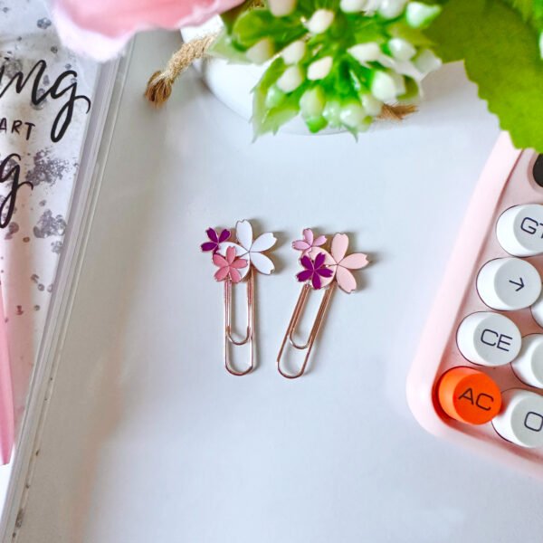 Cherry Blossom Paperclip