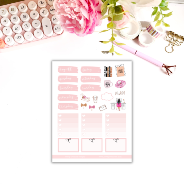 Planner Chic Sticker Sheet