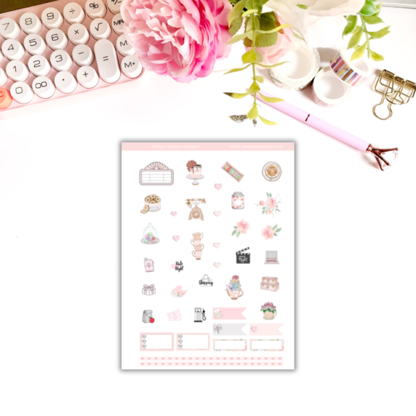 What's The Tea Sticker Sheet