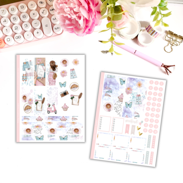 Wanderlust Stickers Kit