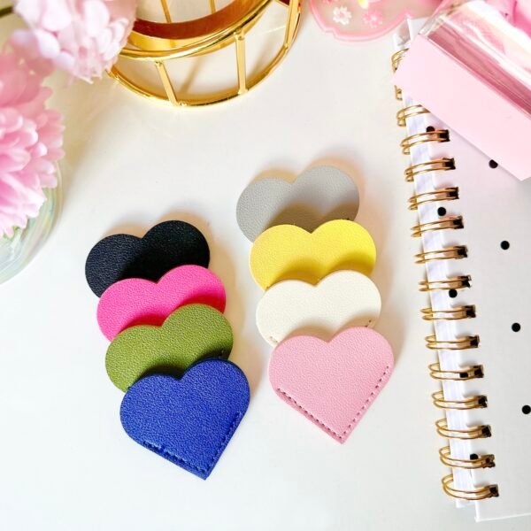 Heart Shaped Corner Bookmarks
