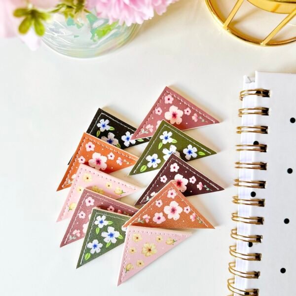 Floral Corner Bookmarks