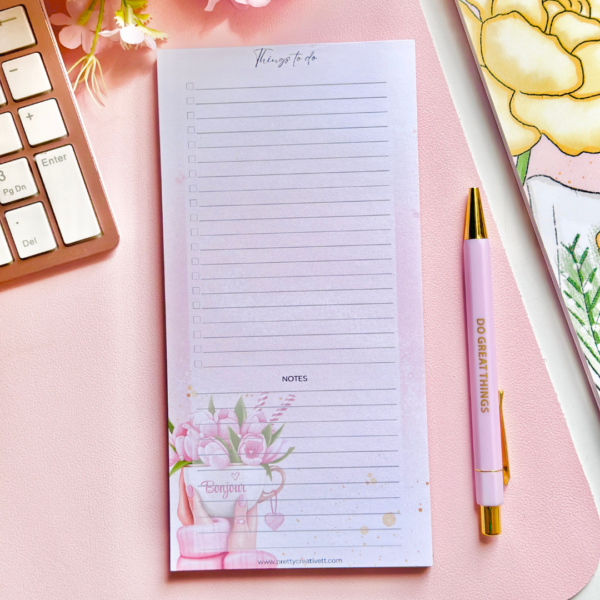 Bonjour To-do Notepad