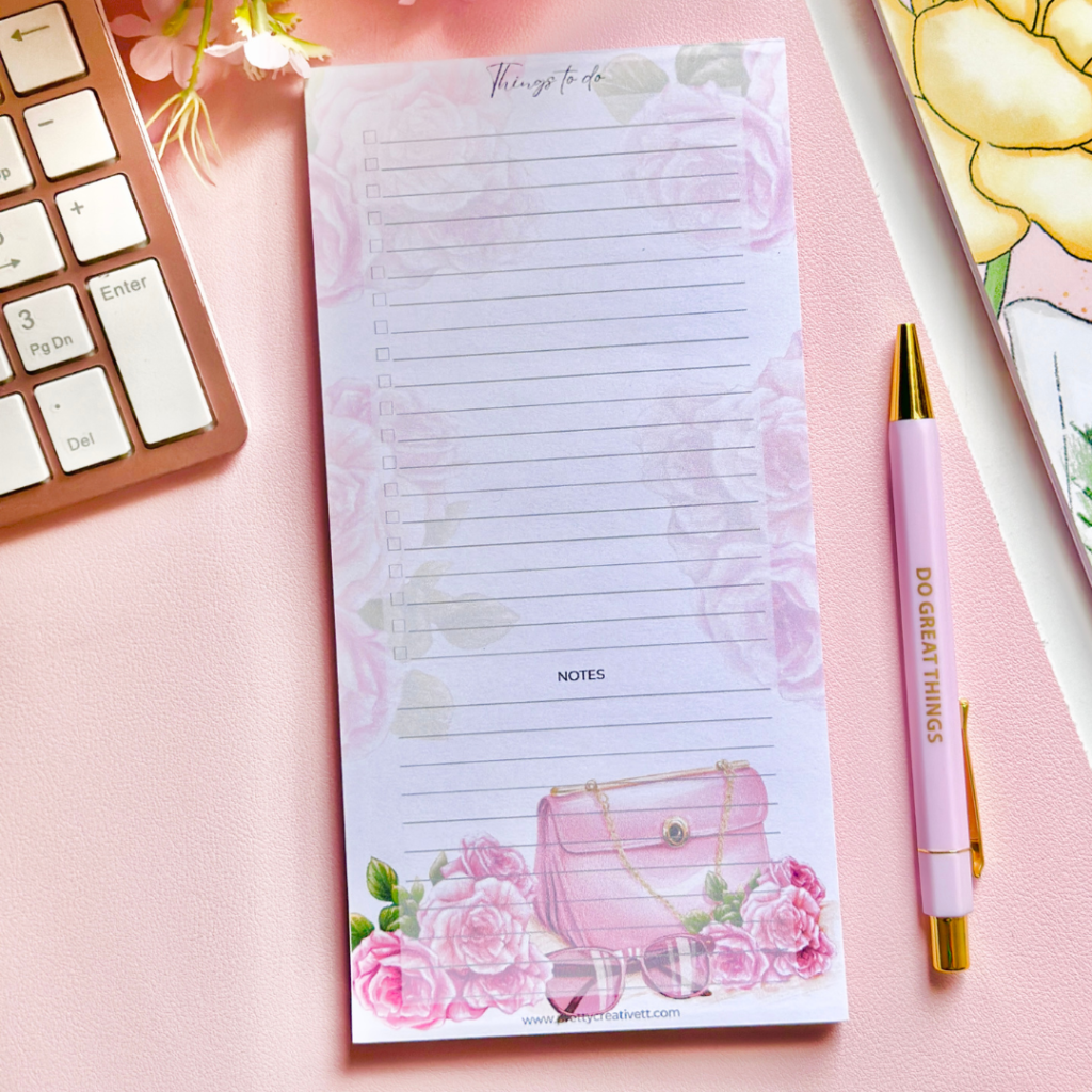 Glam Babe To-do Notepad – Pretty Creative