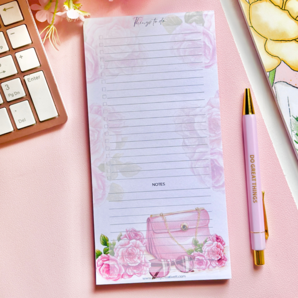 Glam Babe To-do Notepad