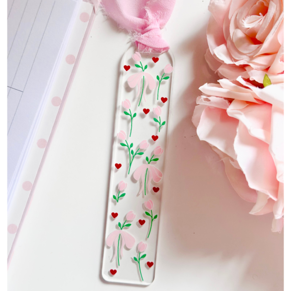 Tulip Bow Bookmark