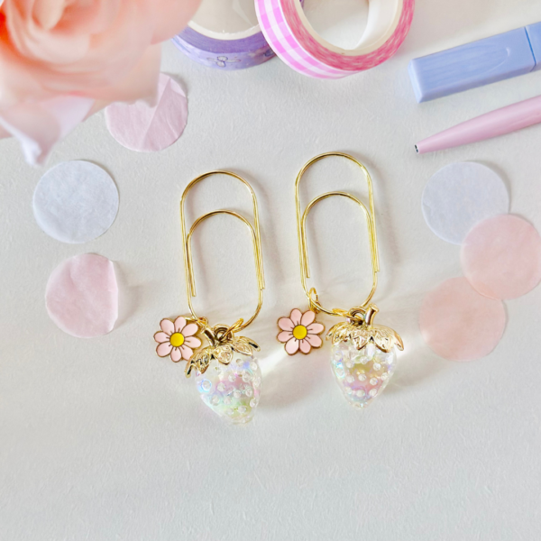 Berry Blossom Dangle Clips