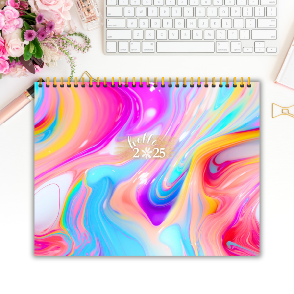 Pastel Swirl Weekly Planner