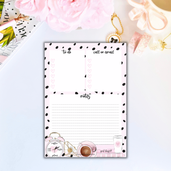 Coffee Break Notepad