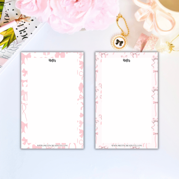 Soft Bow Notepads