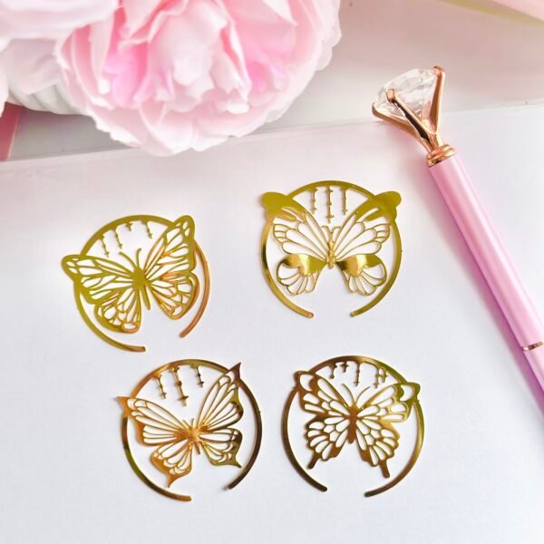 Butterfly Metallic Bookmark
