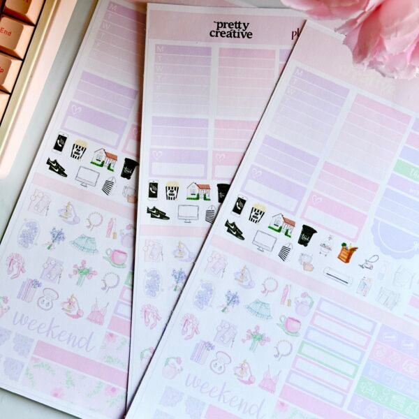 OOPSIE Planner Sticker Sheets - UNCUT