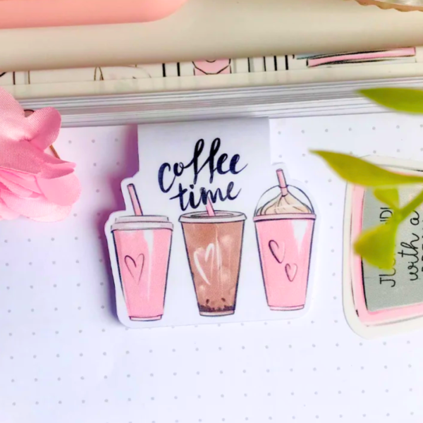 Coffee Time Bookmark