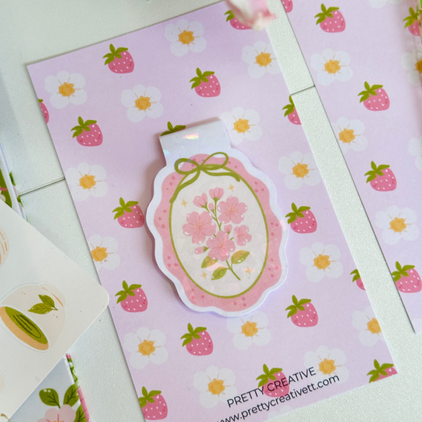 Scallop Bloom Bookmark