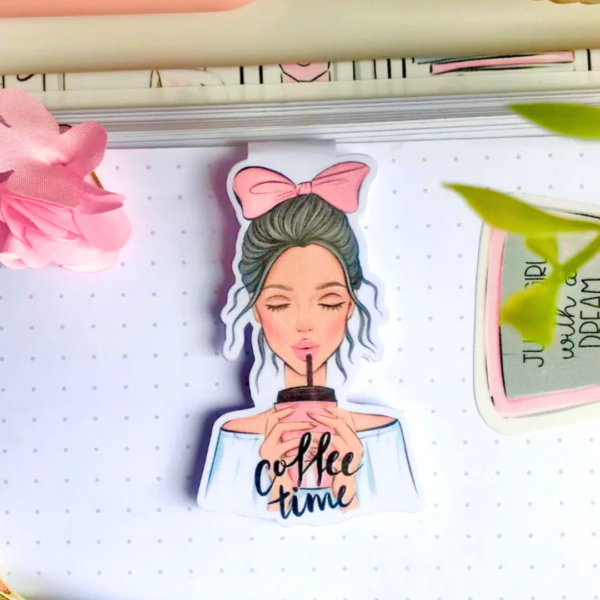 Coffee Girl Bookmark