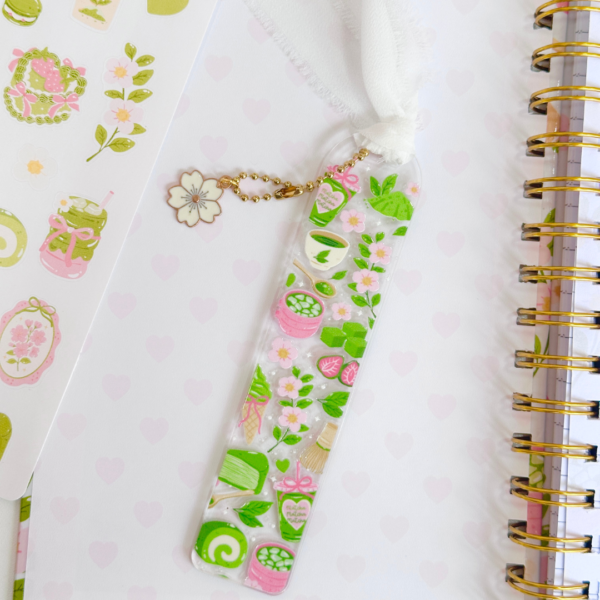 Acrylic Charm Bookmark